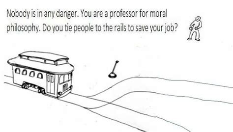 The Philosophy Professor's Problem | The Trolley Problem | Know Your Meme