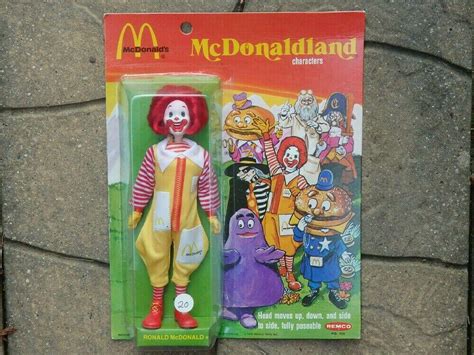 McDonald's McDonaldland RONALD MCDONALD Character Remco Toy 1976 VTG ...