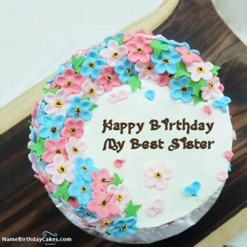 Happy Birthday Sister Cake Images & Ideas - Make Her Day