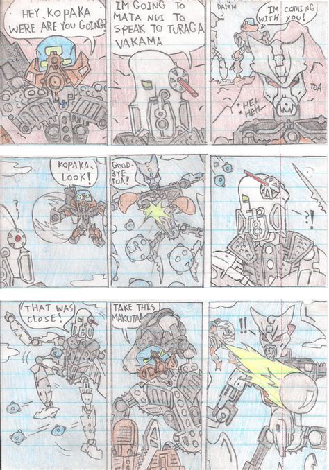 Bionicle Comics Episode 1 by SharpenArrow on DeviantArt