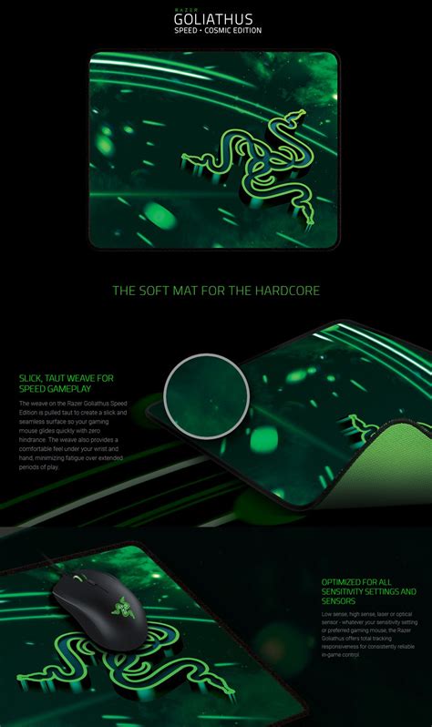 Buy Razer Goliathus Speed Mouse Mat Cosmic Edition Large [RZ02-01910300 ...