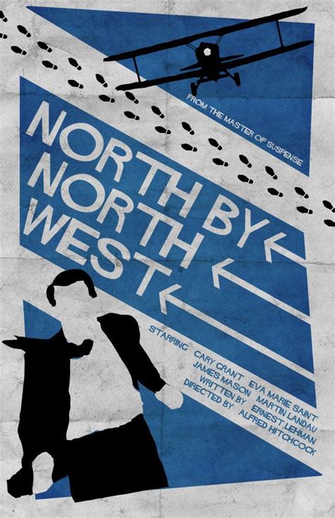 North by Northwest - Etsy | North by northwest, Film poster design, Movie posters minimalist