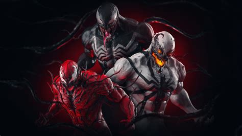 2560x1440 Venom X Carnage X AntiVenom 1440P Resolution ,HD 4k Wallpapers,Images,Backgrounds ...