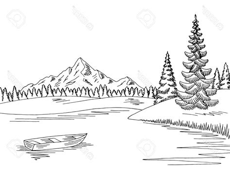 Mountain Lake Vector at Vectorified.com | Collection of Mountain Lake Vector free for personal use