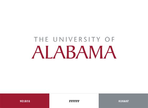 University of Alabama Brand Color Codes » BrandColorCode.com