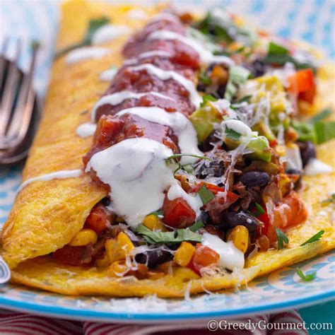 Easy Mexican Omelette Recipe | Deporecipe.co