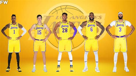 2023-24 Projected Starting Lineup For Los Angeles Lakers - Fadeaway World