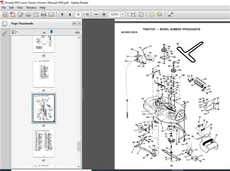 Poulan PRO Lawn Tractor Owner's Manual - PDF DOWNLOAD - HeyDownloads - Manual Downloads