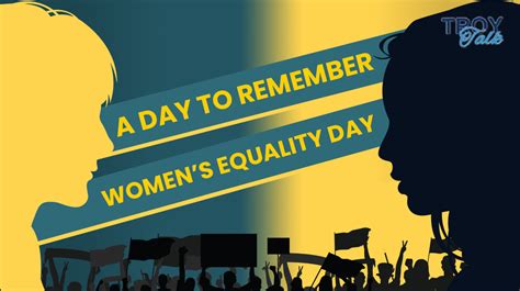 A Day To Remember: Women’s Equality Day - Troy Singleton