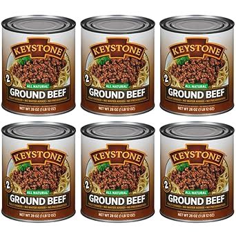 Amazon.com: All Natural Canned Ground beef, (28 Ounce – 6 Pack ...