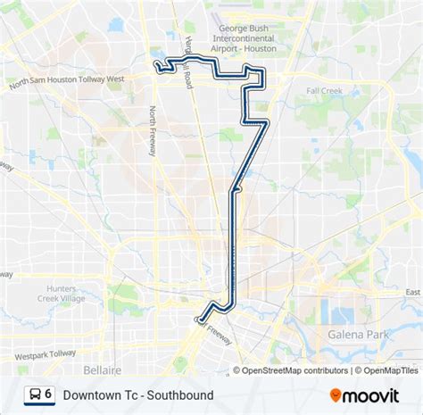 6 Route: Schedules, Stops & Maps - Downtown Tc - Southbound (Updated)