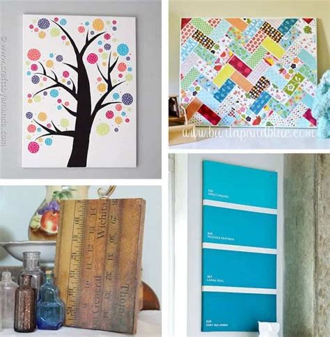 DIY Canvas Wall Art Ideas: 35+ canvas tutorials