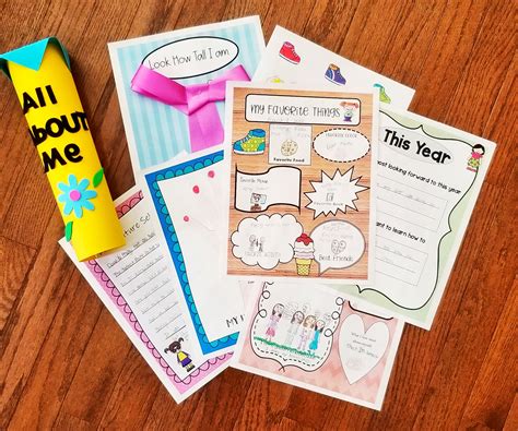 Time Capsule for Kids - DIY All About Me - Homeschool or In-Class