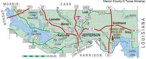 Marion County Texas Precinct Map | Wells Printable Map