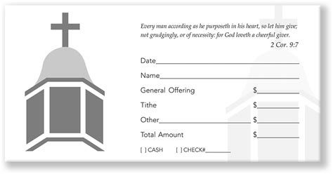 Tithing Envelopes for Churches | Fast Shipping | Great Quality