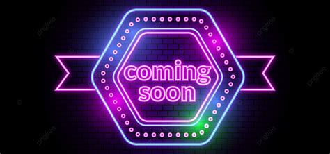 Neon Grand Opening Coming Soon Banner Background, Coming Soon, Opening ...