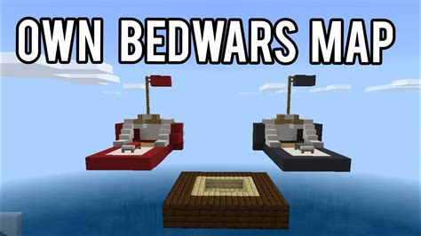 Making my OWN BEDWARS MAP in Minecraft Bedrock - YouTube