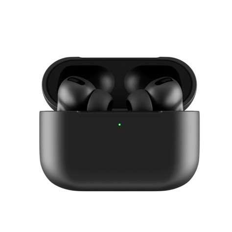 Official BlackPods Pro 2.0 - Matte Black AirPods Pro with Wireless Charging Case | WripWraps Skins