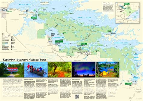 Voyageurs National Park Map | USA | Detailed Maps of Voyageurs National ...