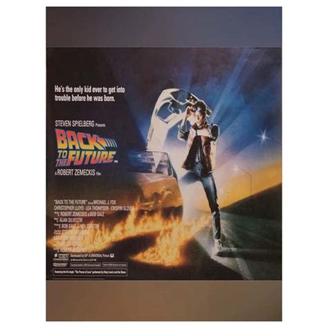 Back to the Future, Unframed Poster, 1985 For Sale at 1stDibs