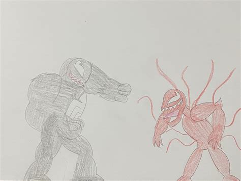 Venom vs Carnage by protoman17 on DeviantArt