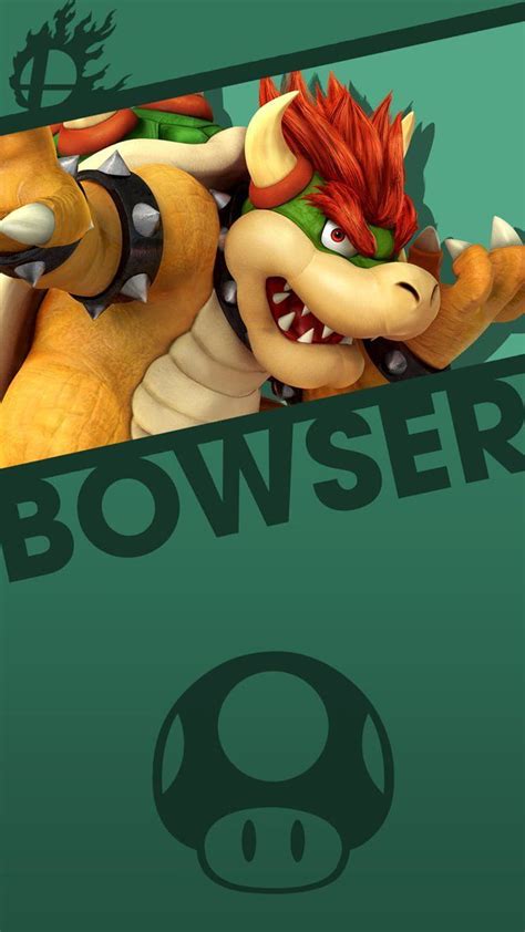 Bowser Smash Bros. Phone by MrThatKidAlex24. Smash bros, Super mario bros, Mario bros, Bowser Jr ...