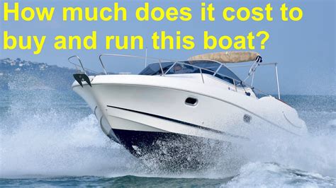 How much does it cost to buy and run this boat? - YouTube