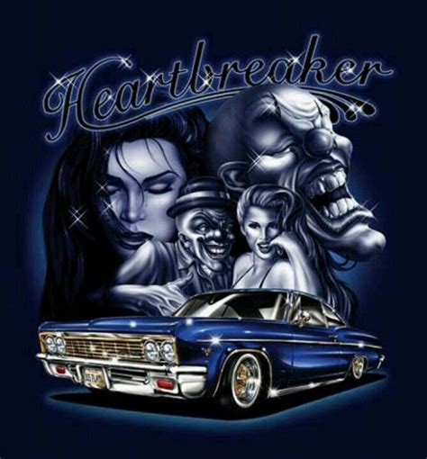 Pin on Lowrider arte by Guillermo