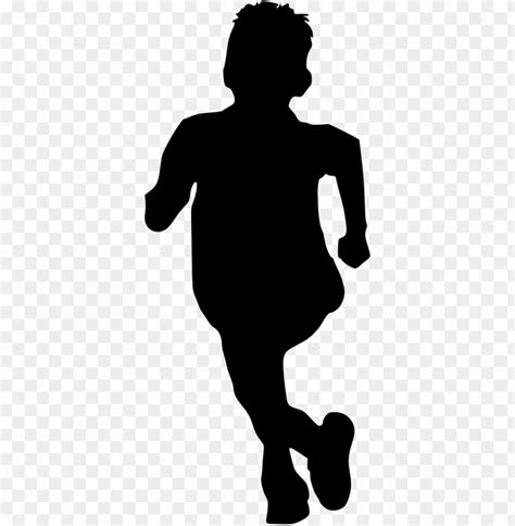 kid running silhouette png - Free PNG Images | TOPpng