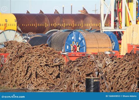 Port Fourchon, Louisiana stock image. Image of industry - 166843853