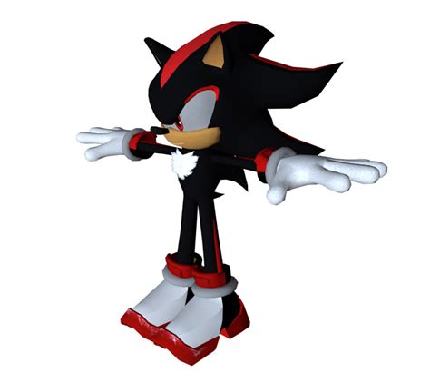 PC / Computer - Sonic and SEGA All-Stars Racing - Shadow - The Models Resource