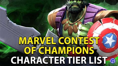 MCOC Tier List - Marvel Contest of Champions