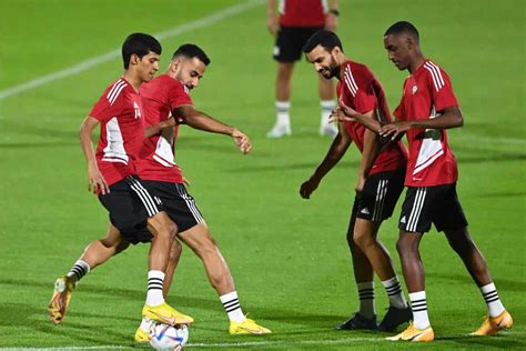 UAE national football team prepares for Argentina friendly - Arabian ...