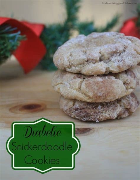 Diabetic Snickerdoodle Cookies