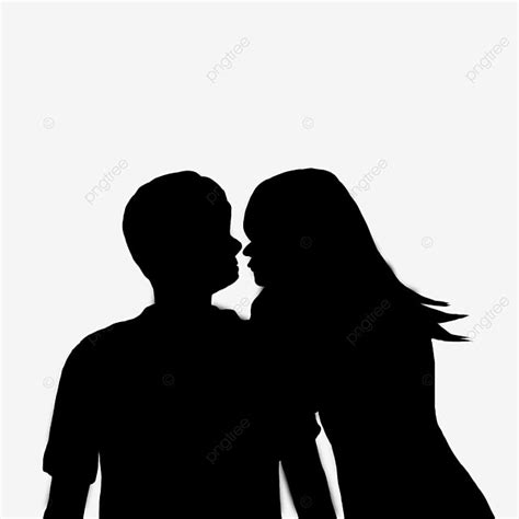 Sweet Couple Silhouette, Sweet, Couple, Silhouette PNG Transparent Clipart Image and PSD File ...