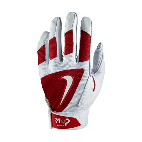 Nike MVP Edge Big Kids' Baseball Batting Gloves Size Large (Red) | Shop Your Way: Online ...