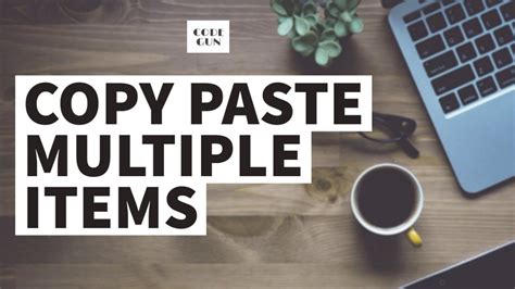 How To Copy & Paste Multiple Items | How to Enable Clipboard History in ...