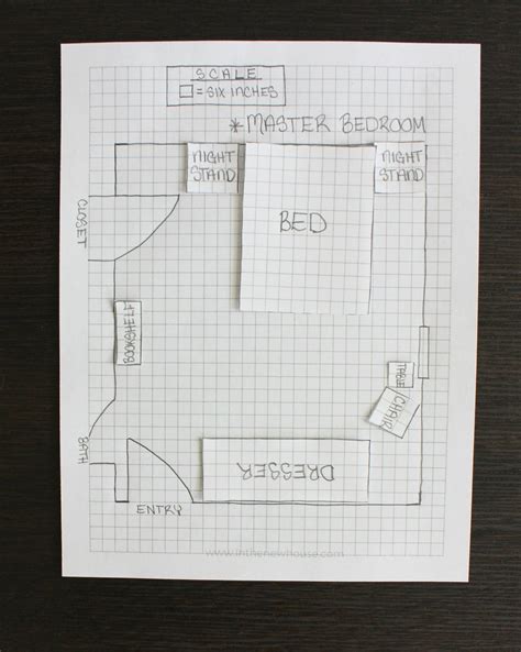 How To Draw A Simple Room Layout - Organized-ish | Bedroom furniture ...