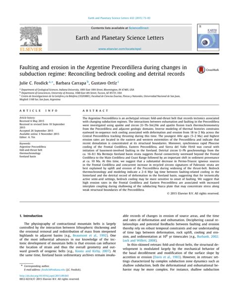 Earth and Planetary Science