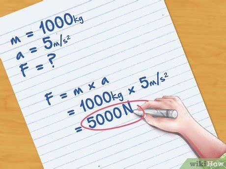 How to Calculate Force: 6 Steps (with Pictures) - wikiHow