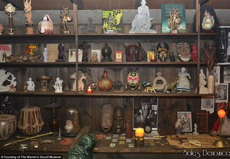 Inside the Warrens' Occult Museum - terrifying basement full of satanic objects and Annabelle ...