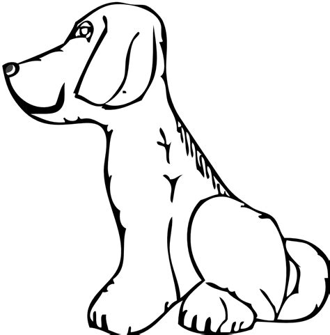 Free Dog Line Art, Download Free Dog Line Art png images, Free ClipArts on Clipart Library