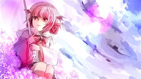 Pink Anime Girl Wallpapers - Wallpaper Cave