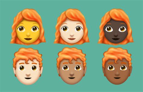 Redheads rejoice new emoji ginger hair | BT