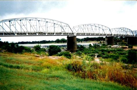 The bridge at Llano, Texas! That's the Llano River! | Llano, Texas ...