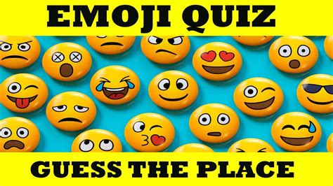 Emoji Quiz | Guess The Place | #emojichallenge - YouTube