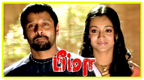 Bheema Movie Scenes | Vikram marries Trisha | Vikram stabs Sampath ...