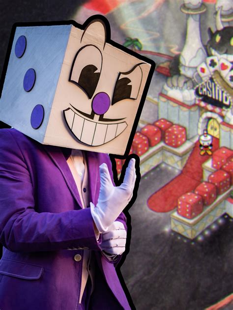 My King Dice cosplay for Halloween 🎲🎲🎲 : r/Cuphead