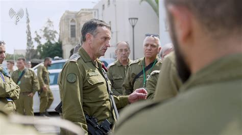 IDF chief Halevi to give 1st public statement since start of war | The ...