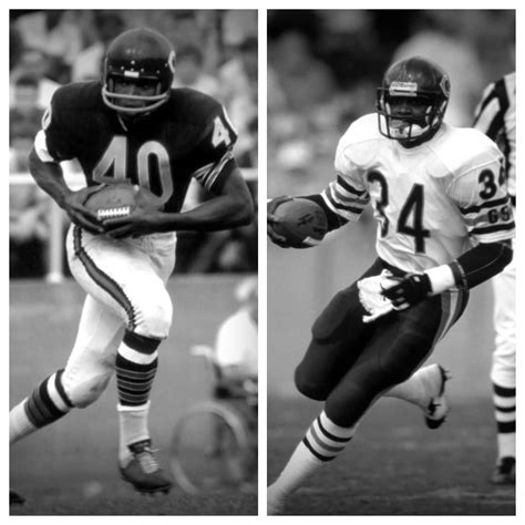 Gale Sayers vs Walter Payton Stats